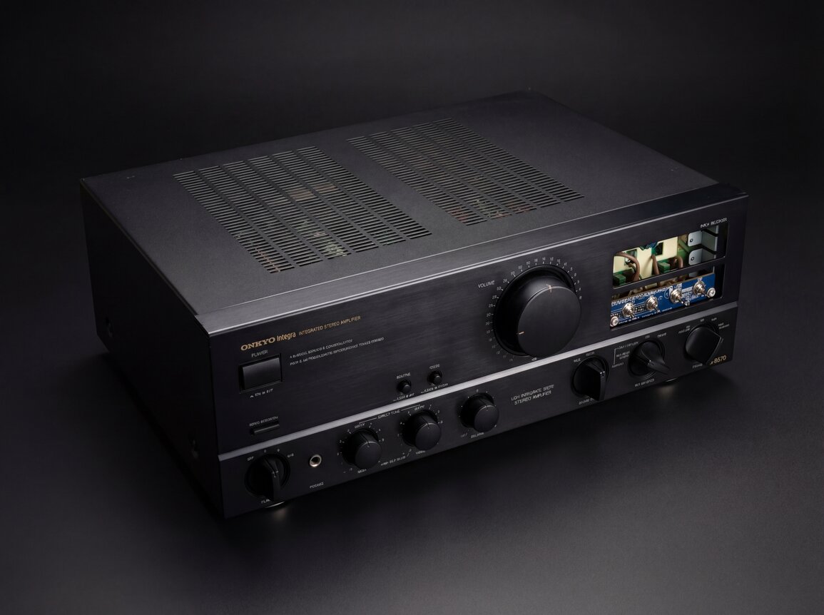 Onkyo A-8670 Integra front panel